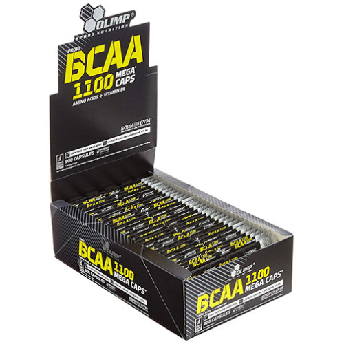 Olimp BCAA Mega Capsules 1100 mg 900 Capsules