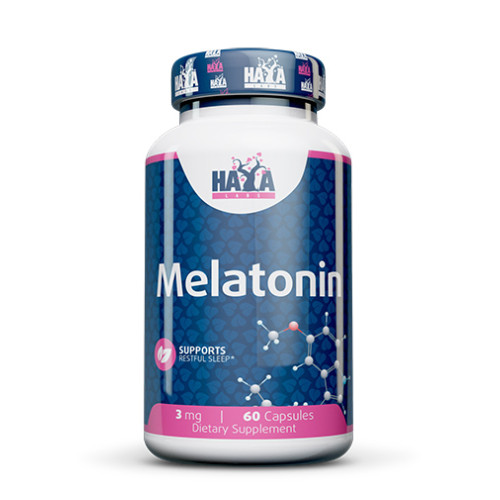 Haya Labs Melatonin 3mg 60 Capsules