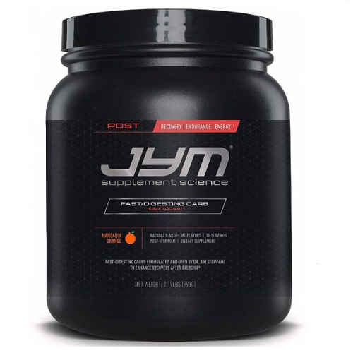 Jym Post Fast-acting Carbohydrates Tangerine and Orange 2.19 lb (993 g)