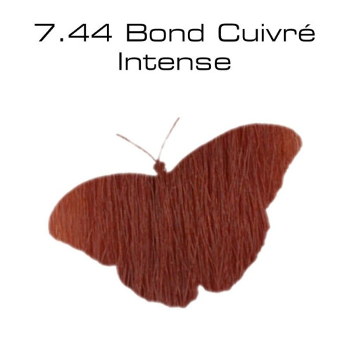 Maiandra Lux Professional Paraben-Free Hair Dye 7.44 Intense Copper Blonde 3.38 fl oz (100 ml)