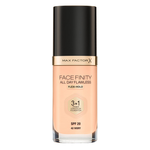 Max Factor Facefinity 3-in-1 Liquid Foundation SPF 20 42 Ivory