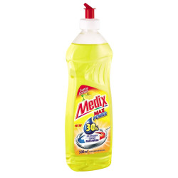 Medix Max Power Lemon Dishwashing Liquid with Lemon Scent 15.22 fl oz (450 ml)