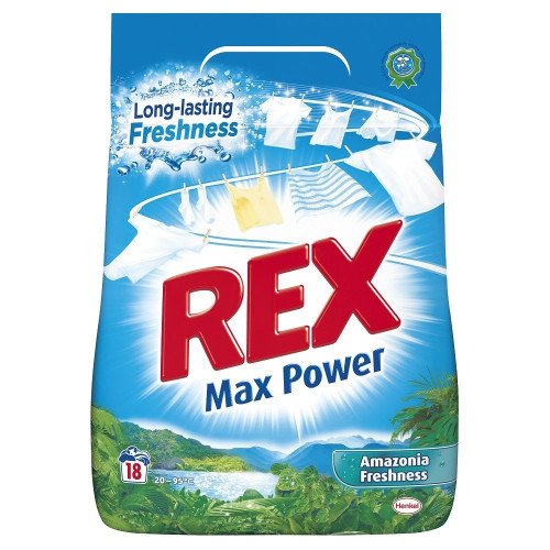 Rex Max Power Amazonia Freshness Powder Detergent for White Fabrics 2.58 lb (1170 g)