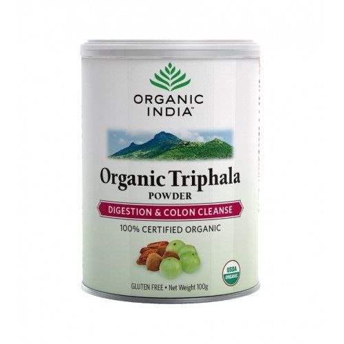 Organic India Triphala Powder for Good Digestion 3.53 oz (100 g)