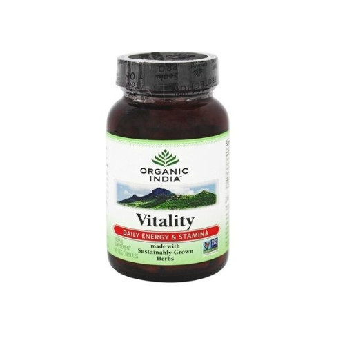 Organic India Vitality for Energy 90 Capsules
