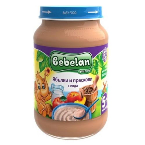 Ovko Milk Porridge with Apples Peaches and Buckwheat for Children 5+ Months 6.7 oz (190 g) - 5817