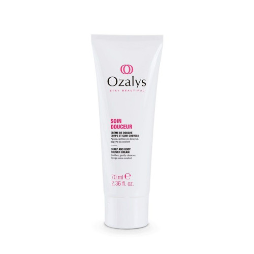 Ozalys Shower Cream for Scalp and Body 2.37 fl oz (70 ml)