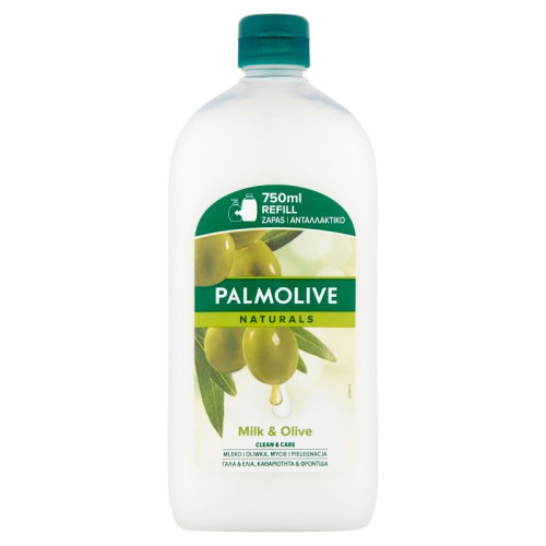 Palmolive Naturals Milk and Olive Liquid Soap Olive and Milk Extract Refill 25.36 fl oz (750 ml)