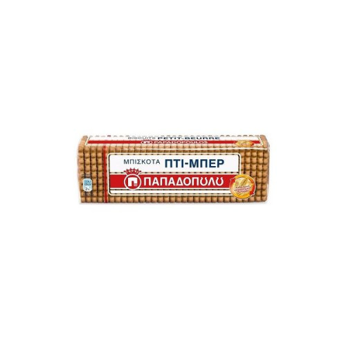 Papadopoulos Petit Beurre Whole Grain Biscuits 7.94 oz (225 g)