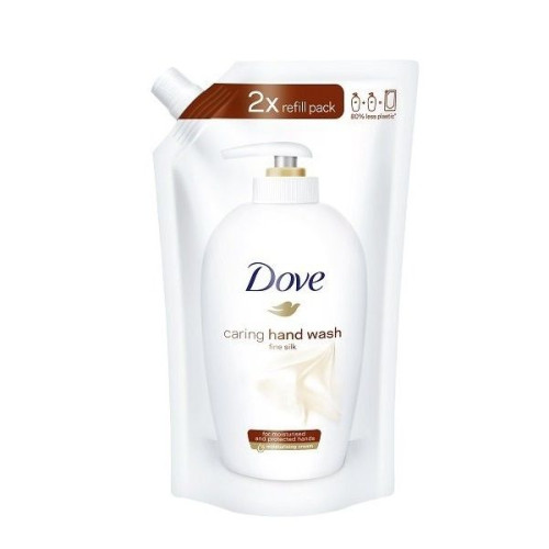 Dove Fine Silk Liquid Hand Wash - Refill 16.91 fl oz (500 ml)