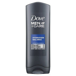 Dove Men+ Care Hydration Balance Moisturizing Shower Gel for Face and Body for Men 8.45 fl oz (250 ml)