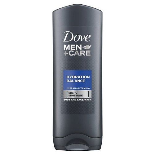 Dove Men+ Care Hydration Balance Moisturizing Shower Gel for Face and Body for Men 8.45 fl oz (250 ml)