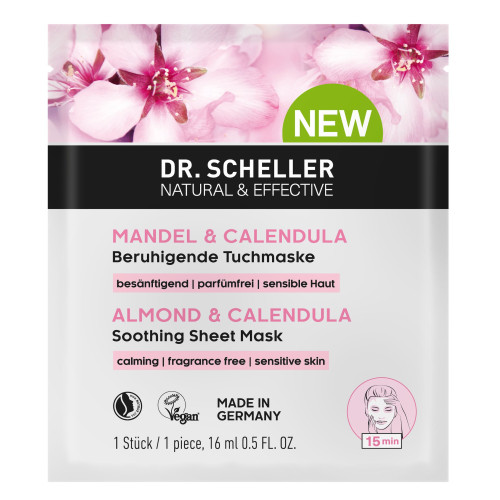 Dr. Scheller Anti-Wrinkle Mask with Almond and Calendula for Sensitive Skin 0.54 fl oz (16 ml)