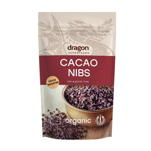 Dragon Superfoods Crushed Cocoa Beans Raw 7.05 oz (200 g)