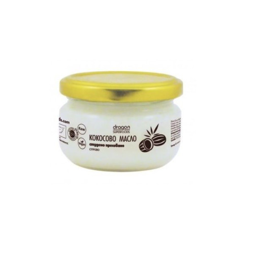 Dragon Superfoods Organic Cold-Pressed Coconut Oil 3.38 fl oz (100 ml)