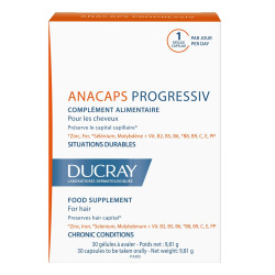 Ducray Anacaps Progressiv for Healthy Hair 30 Tablets