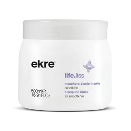 Ekre Life Liss Straightening Mask for Smooth and Disciplined Hair 16.91 fl oz (500 ml)