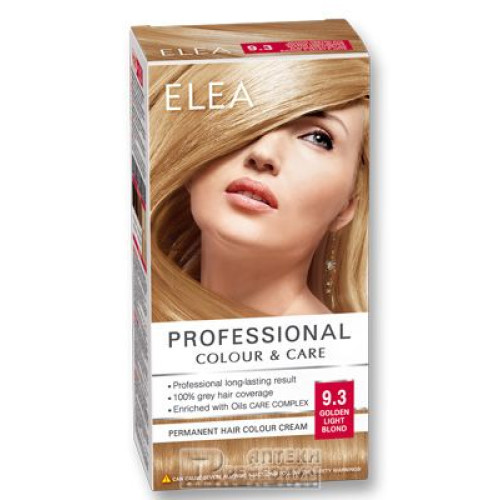 Elea Professional Hair Dye Color 9.3