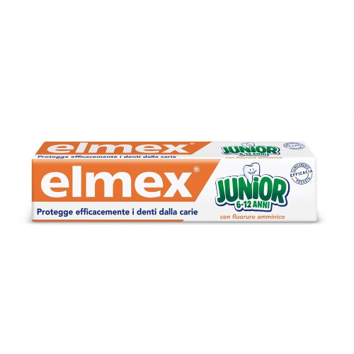 Elmex Junior Toothpaste for Children Aged 6-12 Against Caries 2.54 fl oz (75 ml)