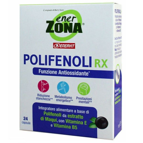 Enerzona Polyphenols Rx with Antioxidant Function 24 Capsules