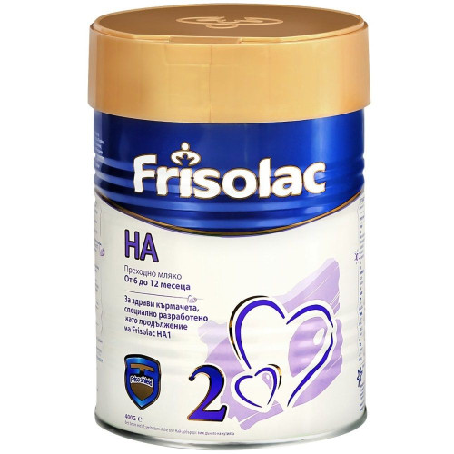 Frisolac HA2 Anti-allergic Transitional Adapted Milk for Babies 6-12 Months 14.11 oz (400 g)