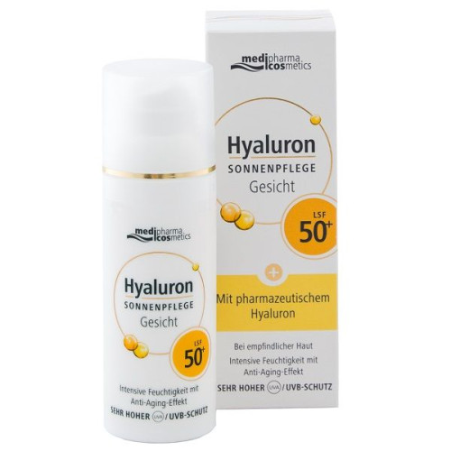 Pharma Hyaluron Anti-Aging Sunscreen for the Face SPF 50+ 1.69 fl oz (50 ml)