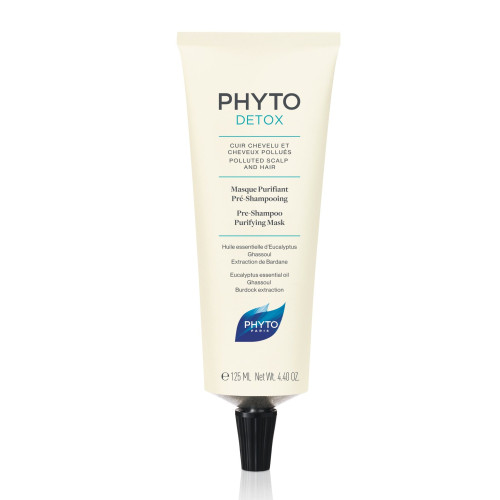 Phyto Detox Cleansing Mask for Hair Before Washing 4.23 fl oz (125 ml)