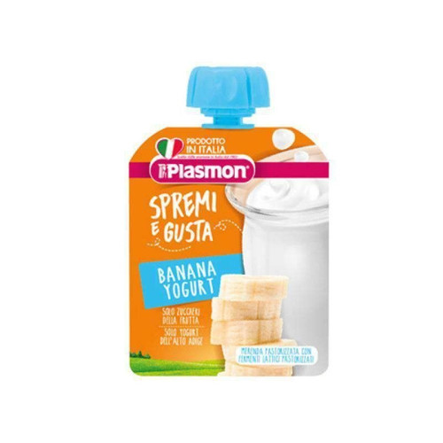 Plasmon Banana and Yogurt Breakfast for Children 6+ Months 3 oz (85 g) - 9730