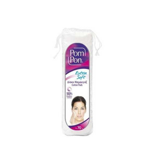 Pom Pon Makeup Remover Pads 70 pcs