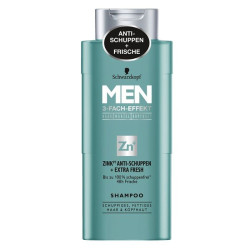 Schwarzkopf Men Zinc Shampoo for Men with Zinc Against Dandruff and Oiliness 8.45 fl oz (250 ml)