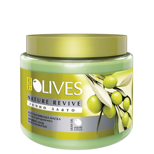 Nature of Agiva Restorative Hair Mask with Olive Oil 16.91 fl oz (500 ml)