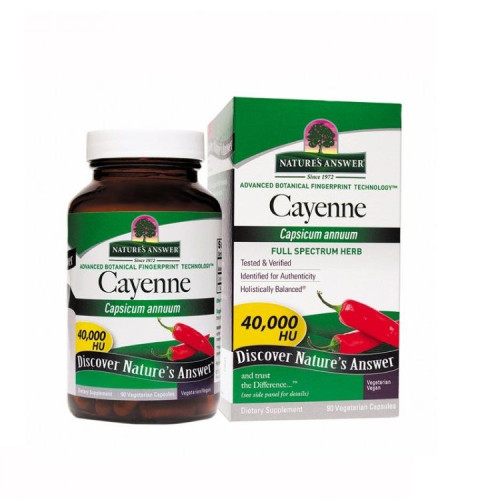 Nature's Answer Hot Red Pepper for Weight Loss 90 Capsules