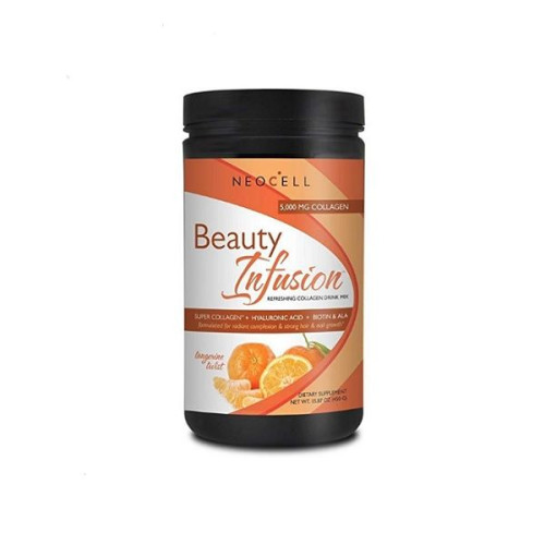 Neocell Beauty Infusion Gourmet Collagen Complex + Hyaluronic Acid with Mandarin Flavor 11.64 oz (330 g)