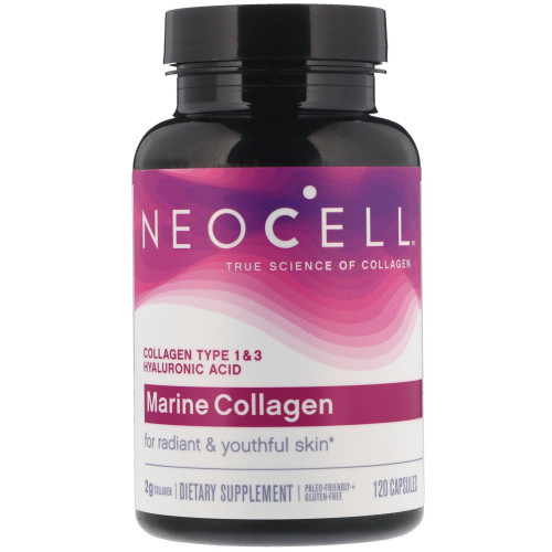 Neocell Marine Collagen Fish Collagen for Young and Hydrated Skin 120 Capsules