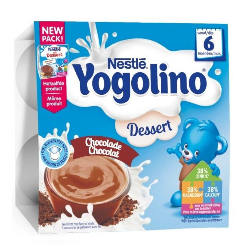 Nestle Yogolino Chocolate for Children 6+ Months 9.04 lb (4100 g)