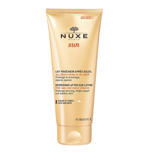 Nuxe After Sun Refreshing Lotion for Body and Face for After Sun Exposure 6.76 fl oz (200 ml)