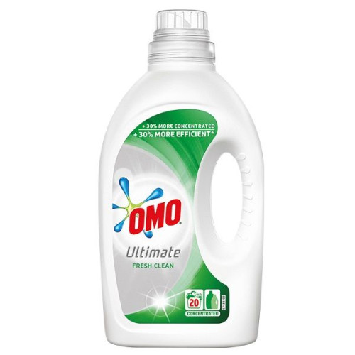 Omo Ultimate Fresh Clean Liquid Laundry Detergent with a Fresh Scent 33.81 fl oz (1000 ml)