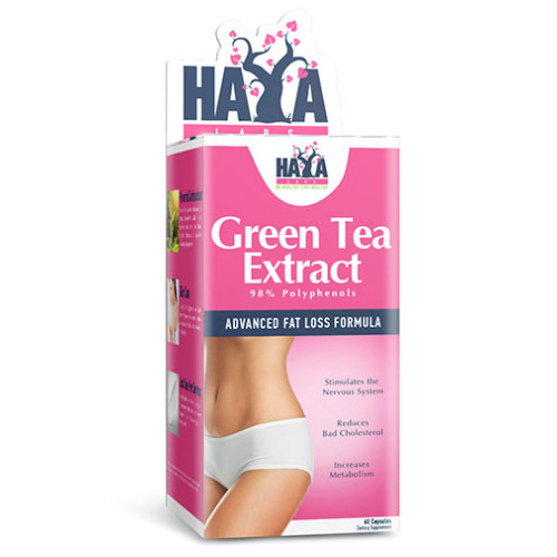 Haya Labs Green Tea Extract 500 mg 60 Capsules