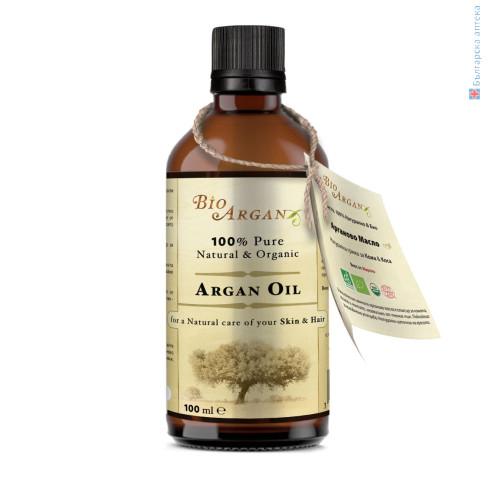Terre d'Africa Organic Argan Oil 100% Face/Body 3.38 fl oz (100 ml)