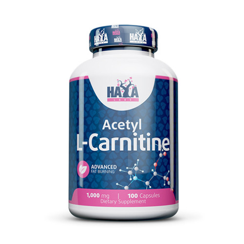 Haya Labs Acetyl L-Carnitine 1000 mg 100 Capsules