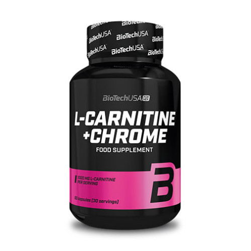 Biotech USA for Her L-Carnitine + Chrome 60 Capsules