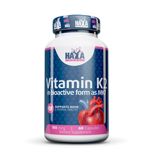 Haya Labs Vitamin K2-mk7 100mcg 60 Capsules