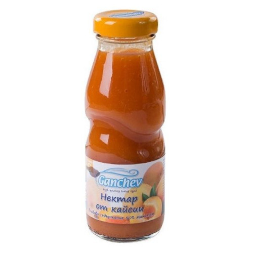 Ganchev Apricot Nectar for Babies 4+ Months 6.76 fl oz (200 ml)