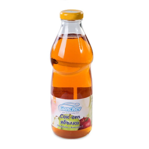 Ganchev Apple Juice for Children 4+ Months 25.36 fl oz (750 ml)
