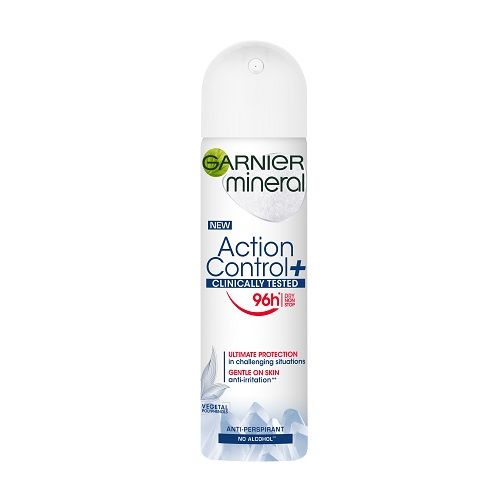 Garnier Action Control + 96H Anti-Perspirant Deodorant Spray for Women 5.07 fl oz (150 ml)
