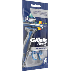 Gillette Blue 2 Maximum Razor for Men 4 pcs