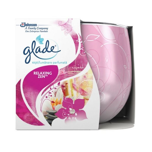 Glade Relaxing Zen Scented Candle with Relaxing Scent 4.23 oz (120 g)