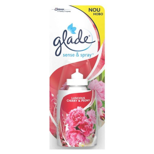 Glade Luscious Cherry and Peony Microspray Refill with Cherry and Peony Scent 0.34 fl oz (10 ml)