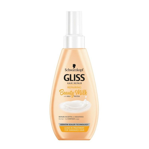 Gliss Repairing Beauty Milk Leave-in Milk for Damaged Hair 5.07 fl oz (150 ml)