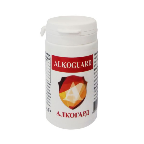 Global Health Alcoguard for Liver Function Support 60 Capsules